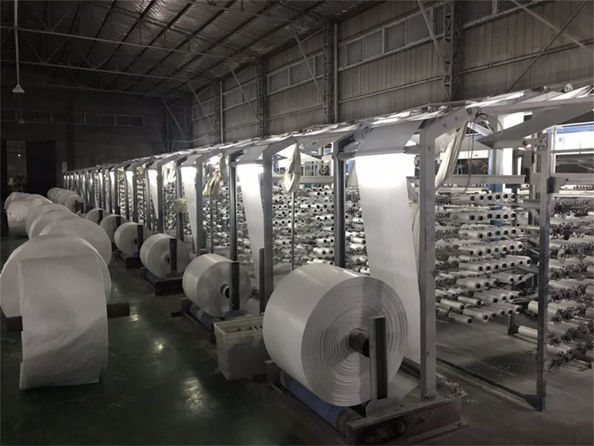 Yiyang Wanlin Weave Packing Co., Ltd. ligne de production en usine