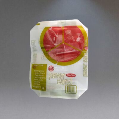 qualité  Labyrinth breathable Heavy Duty PE Valve Bags with Center Seam for 50LB 22.7kg Paver Sand usine