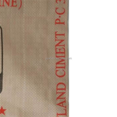 sac inférieur à ciment de l'étoile pp d'annonce de bloc de sac de mortier de ciment de 25kg 40kg 50kg