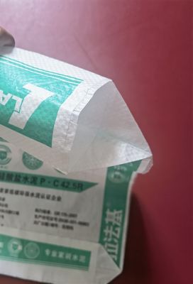 Le ciment de polypropylène d'étoile d'annonce de 40KG 50KG met en sac le mastic de gypse plâtrent le sac 25kg