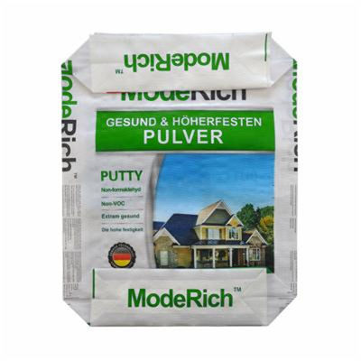 Vente chaude 25 KG 40 KG 50 KG Ad Star Sacs PP Bloc Bas Sac Ciment Valve Chine fabrication