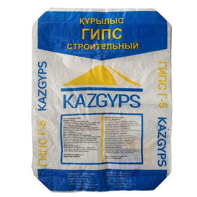 L'étoile chaude d'annonce de la vente 25KG 40KG 50KG met en sac pp pour bloquer la valve inférieure de ciment de sac met en sac le sac à ciment