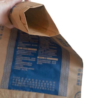 sacs en papier de valve de sacs en papier de 25KG 40KG 50KG AdStar 2 plis pour l'emballage de ciment