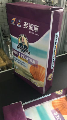 Les sacs de ciment tissés par pp de 25KG 40KG 50KG bloquent les sacs inférieurs de valve