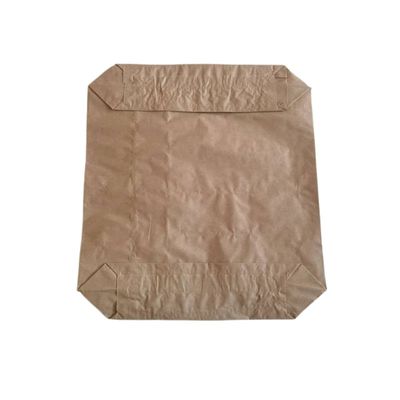 Le ciment imperméable des sacs en papier Multiwall 20kg de 3 plis a adapté aux besoins du client avec l'adhésif