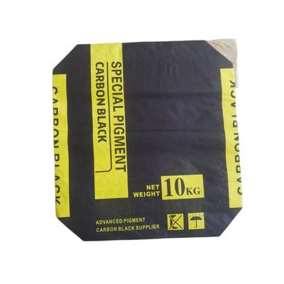 mur multi ISO9001 de sacs imperméables de ciment de papier de 20kg emballage avec l'adhésif