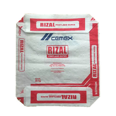 Sacs vides 20KG 25KG 40KG 50KG ISO9001 de ciment inférieur de bloc de valve de pp