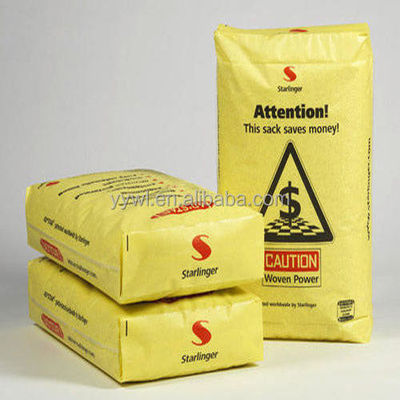 Fabrication vide inférieure de la Chine de sac de ciment de la vente 20KG 25KG 40KG 50KG pp de bloc chaud de valve