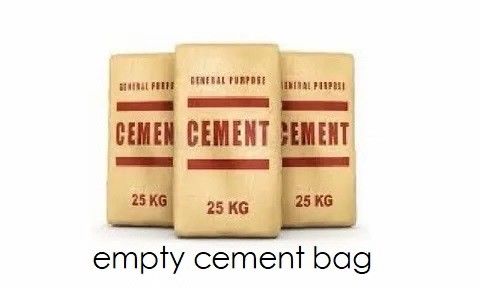 Valve vide de pp tissée par vente chaude 25 kilogrammes 40 kilogrammes fabricants de sacs de ciment de sac de sac à ciment de 50 kilogrammes