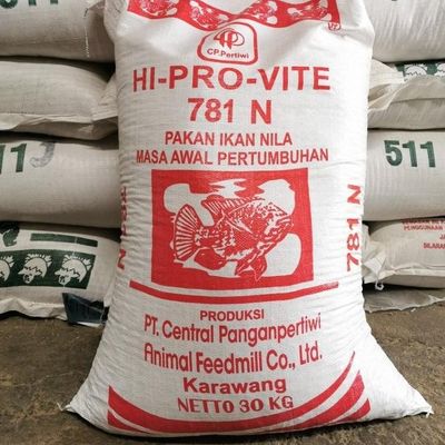 Le ciment tissé par 50kg en plastique vide du sac 25kg d'emballage d'engrais met en sac le PE stratifié