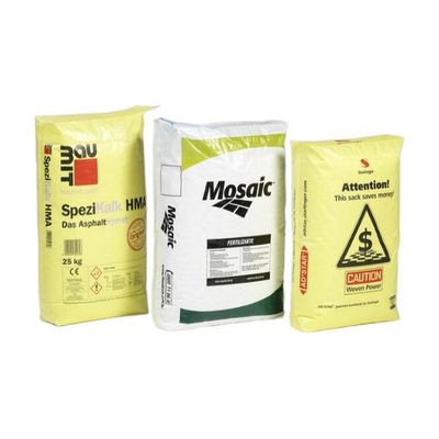 85GSM 50kg Sac de fond carré Sac de ciment Sac de ciment vide