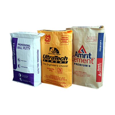 Vente à chaud sac tissé sac vide de ciment sac de soupape PP 25 kg 40 kg 50 kg sac de ciment
