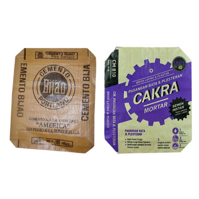 Vente à chaud sac tissé sac vide de ciment sac de soupape PP 25 kg 40 kg 50 kg sac de ciment