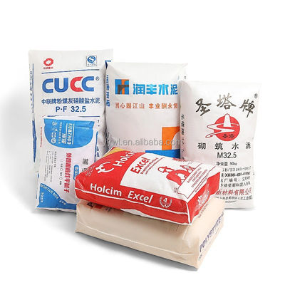 Meilleur prix 50kg sac à soupape PP fabricant 20kg sac de ciment vide général