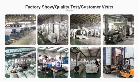 Sacs d'emballage en ciment en WPP tissé en PP stratifiés 50 kg