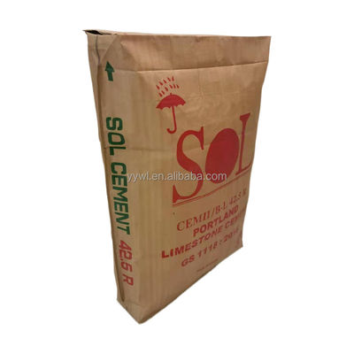 25 kg de sacs de soupapes en PP 100 kg 50 25 de sacs de ciment en polypropylène