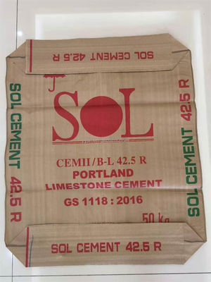 25 KG 40 KG 50 KG PP sac tissé sac de ciment sac vide sac de ciment sac de soupape PP