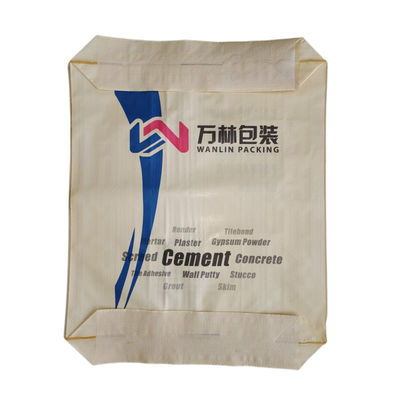 Cement vide PP Bloc de sac de soupape fond 25 kg 40 kg 50 kg