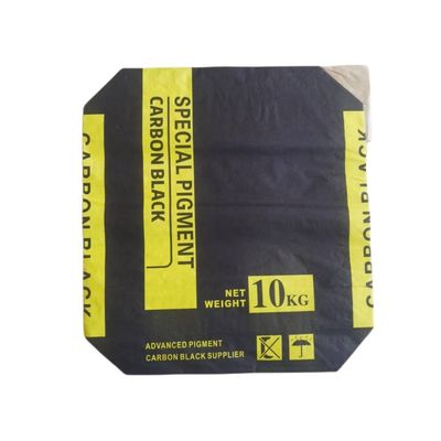 Sacs d'emballage en papier à plusieurs parois pour 10 kg 22LB Pigment Carbon Black
