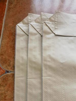 Sac d'emballage en plastique 80GSM de 60x50x10cm pour le remplissage de matériaux de construction par mortier