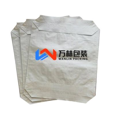 50x60x10cm 85GSM ((65GSM+20GSM) Sac d'emballage en plastique pour le remplissage de matériaux de construction en ciment