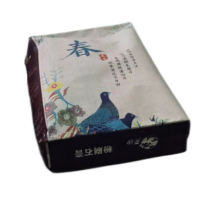 Coloriage Bopp Impression PP sac de soupape tissé pour 20kg 25kg 30kg mélanges secs