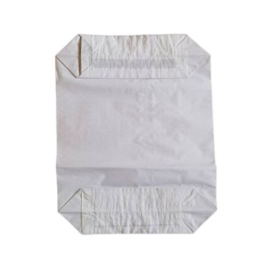 2 pli 80GSM sacs de papier ciment 1 pli film multi papier mural étanche à l'humidité pour 20 kg carreaux adhésif poignée d'étanchéité 99g / personnalisé