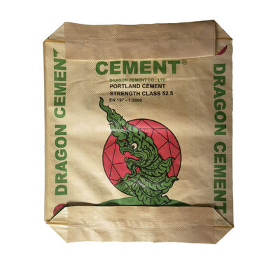 25 KG 40 KG 50 KG PP tissé valve sacs de ciment sacs vides imprimante industrielle