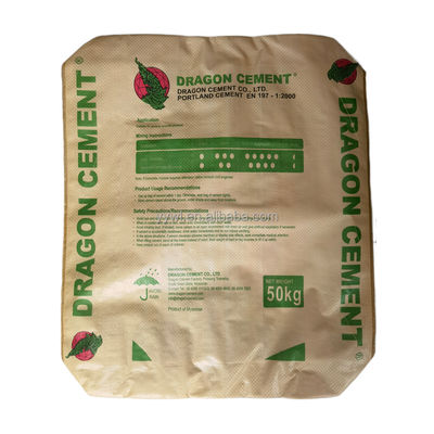 Sacs de soupapes en ciment en PP résistant à l'humidité multicolores 40 kg 50 kg