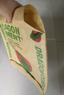 Sacs de soupapes en ciment en PP résistant à l'humidité multicolores 40 kg 50 kg