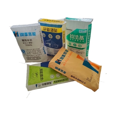 80GSM PP sac de soupape en ciment tissé 20-50kg personnalisable