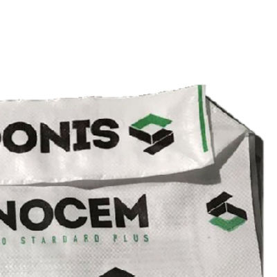 Sac de ciment à valve en PP tissé 25KG 50KG étanche à l'humidité ISO9001