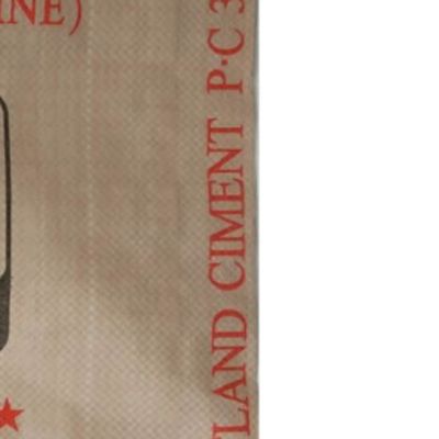 Sac de ciment tissé en PP de 25 à 50 kg avec étanchéité à l'humidité de la vanne certifié ISO
