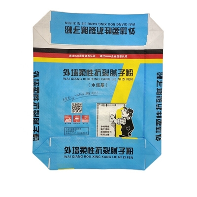 Sac valve PP 20kg 25kg avec impression BOPP pour adhésif carrelage