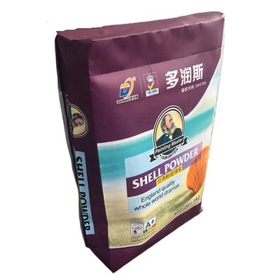 Sac de ciment à soupape tissé en PP de 25 kg avec impression BOPP