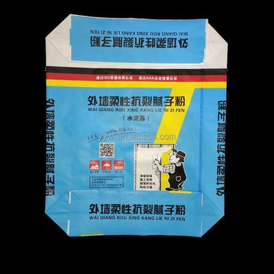 80GSM PP Woven Bag with Multi-color Printing and Laminated PE Film for 50KG Cement and Gypsum Powder