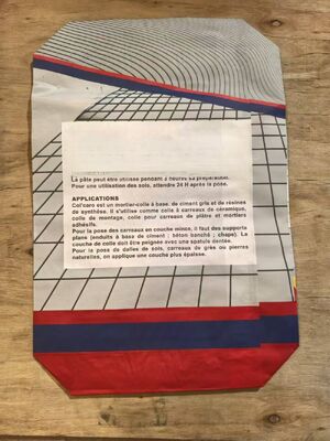 20kg 25kg 40kg sacs de ciment de sacs en papier de 2 plis/papier d'emballage avec la poudre adhésive