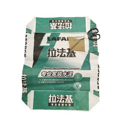PP/sac de soupape en papier résistant à l'humidité pour emballage de ciment