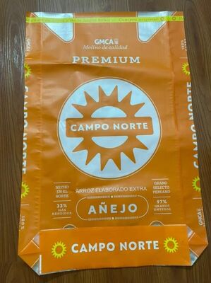 Sac tissé PP laminé BOPP pour riz 20KG 25KG 50KG