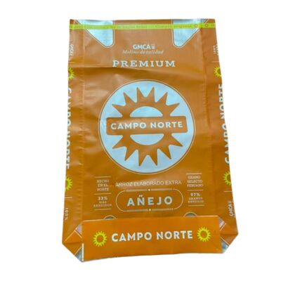 Sac tissé PP laminé BOPP pour riz 20KG 25KG 50KG