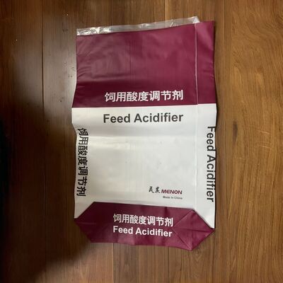 25kg Fertilizer Bag Open Mouth Block Bottom PP Woven Bag with BOPP Printing Packaging Bags for Various Applications