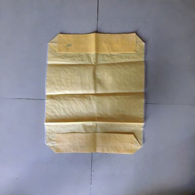 AD Star PPW Sac de ciment stratifié de 50 kg Carré, revêtu de fond en plastique, sac à vannes tissé