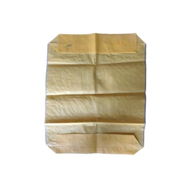 AD Star PPW Sac de ciment stratifié de 50 kg Carré, revêtu de fond en plastique, sac à vannes tissé