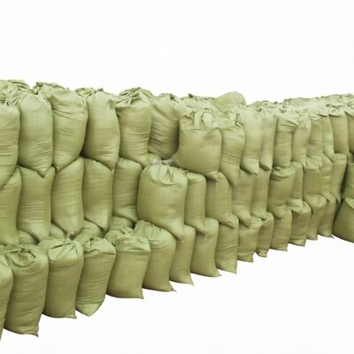 Sac de sable résistant aux UV 50LB 25kg 50kg sacs tissés en PP pour le sable et la construction agricole