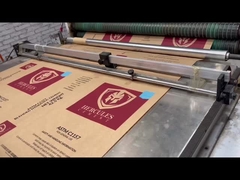 Sacs de ciment imperméables à l'eau en papier kraft multi-murs personnalisés avec adhésif